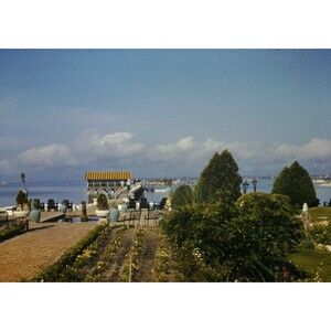 Kodak Slide 35mm 1940s Red Border,  Grand Hotel in Point Clear, Alabama
